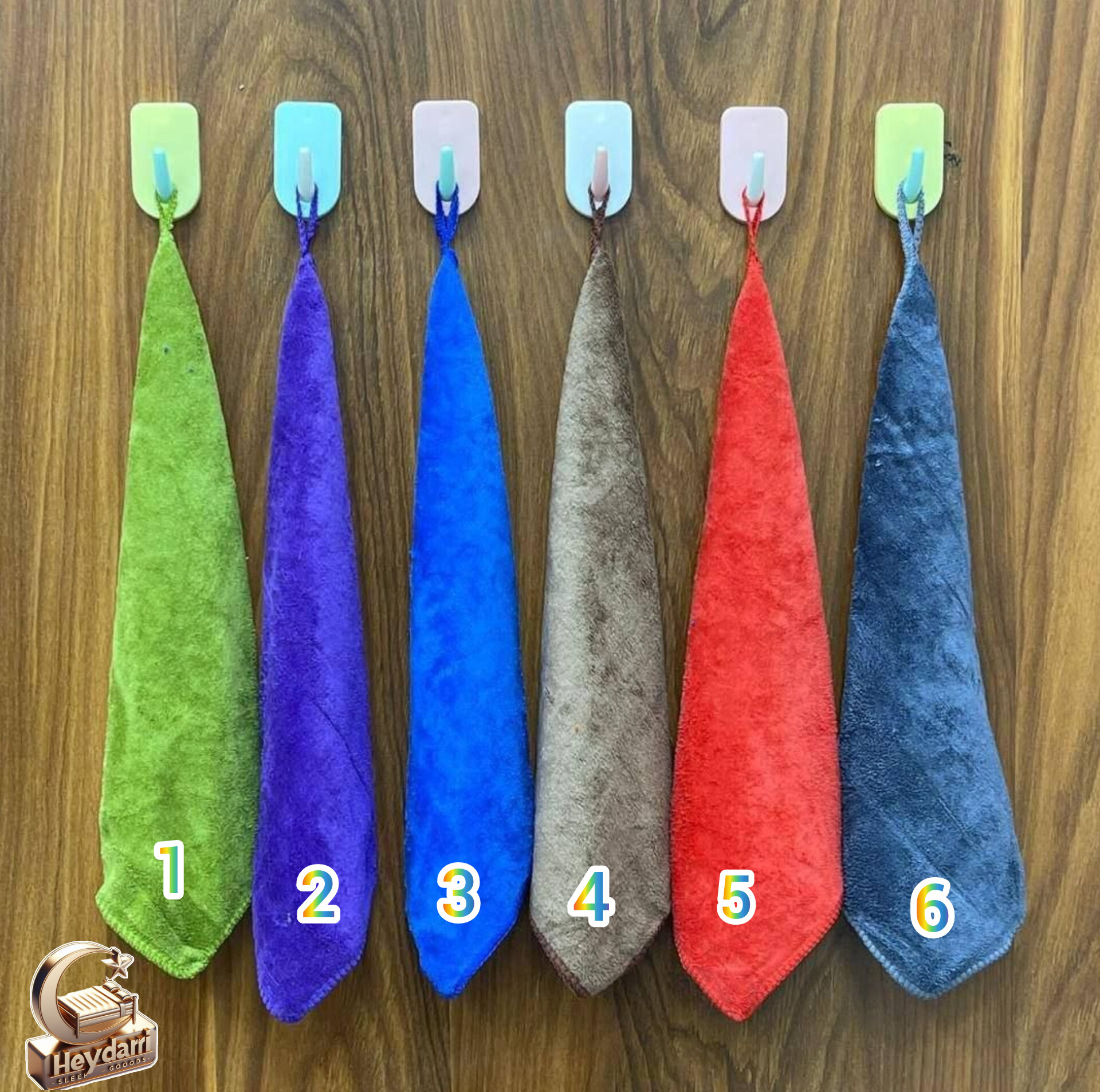دستمال آشپزخانه یکرو تک رنگ